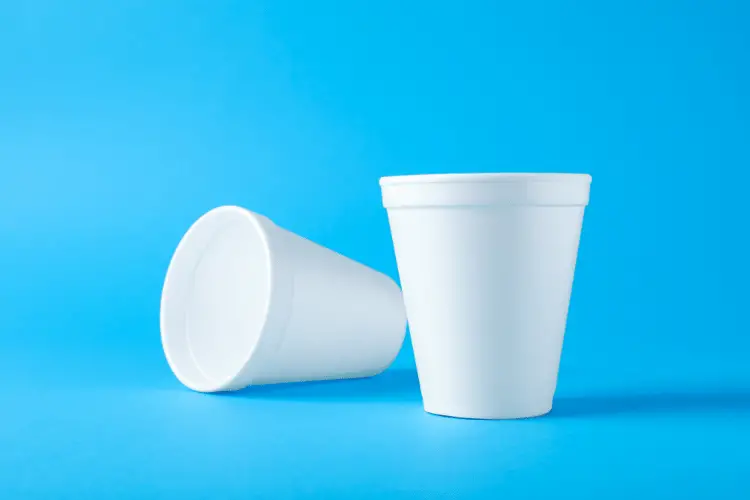 Styrofoam cup