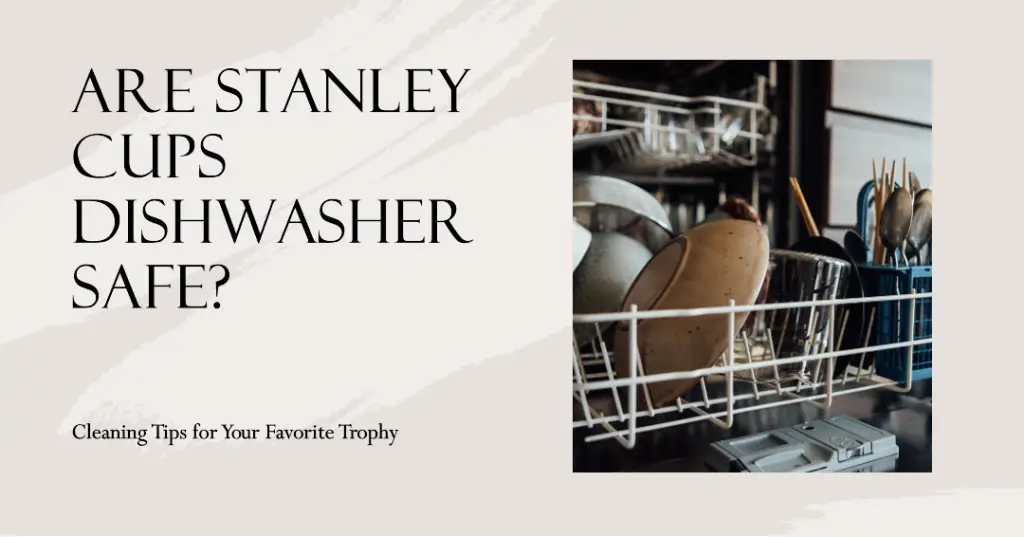 Are Stanley Cups Dishwasher Safe